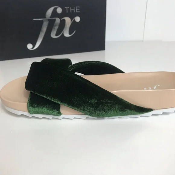 The fix twist strap soft bed slide sandal new! - Picture 3 of 6